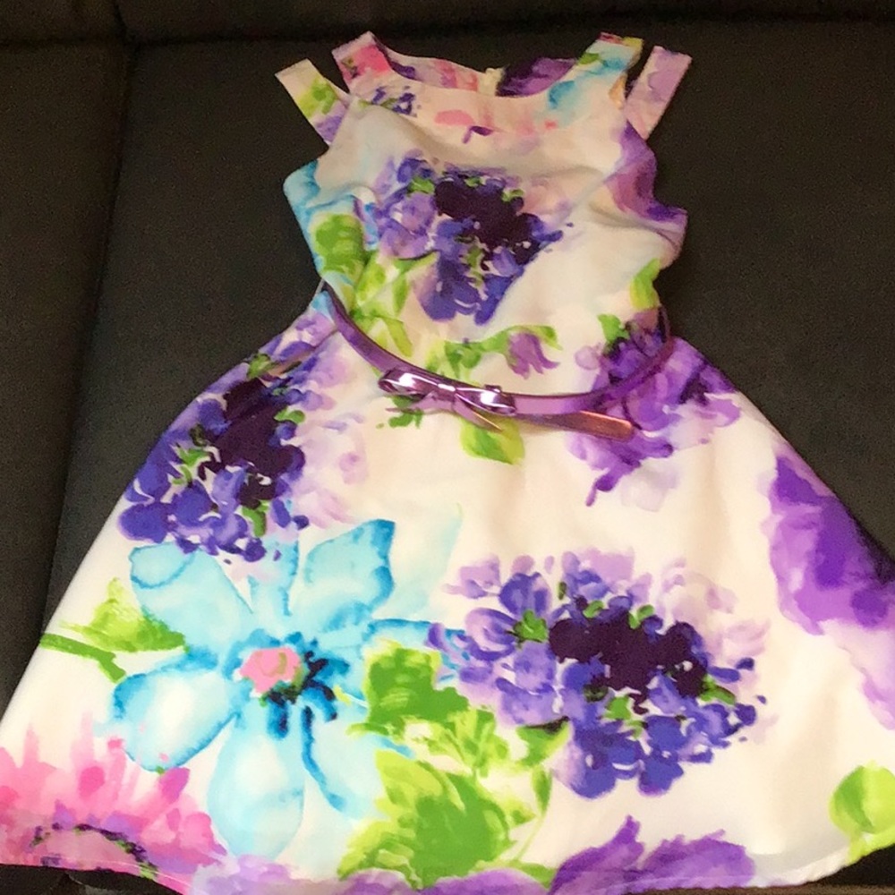 Girl Children Place floral dress.